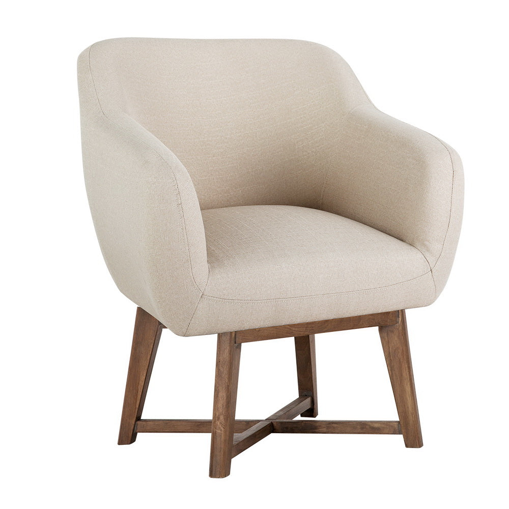 Artiss Armchair Tub Chair Beige Aston