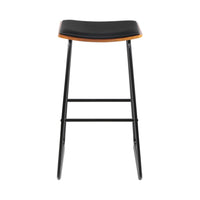 Artiss Bar Stools Kitchen Counter Stools Metal Chairs x2
