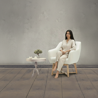 Artiss Armchair Tub Chair Beige Aston