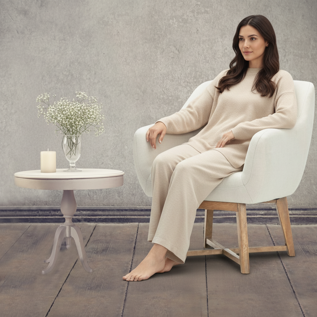 Artiss Armchair Tub Chair Beige Aston